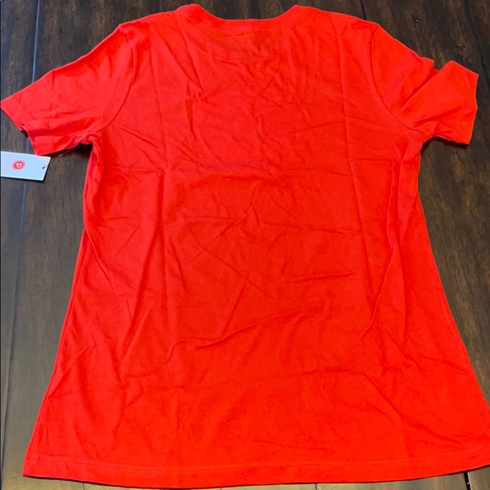 Pure Barre Relaxed Tee Poppy Color - Picture 3 of 3